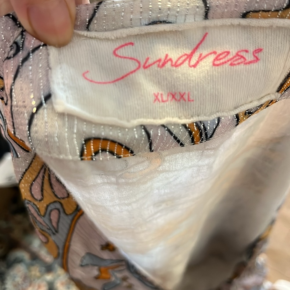 SUNDRESS MAUD SHORT DRESS MARBELLA HAVANA MILKSHAKE size xL/xxl Nwt - Picture 10 of 12